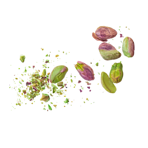 Pistachos volando